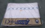 Vintage DELéDRAP 2 lakens blauw groen rand. NEW OLD STOCK!!!, Ophalen of Verzenden, Nieuw