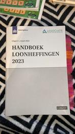 Handboek Loonheffingen 2023, Boeken, Studieboeken en Cursussen, Gelezen, Overige niveaus, Ophalen of Verzenden