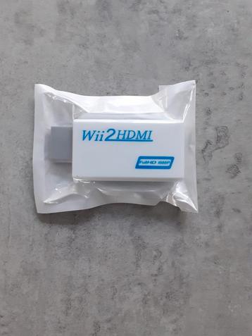 NIEUW - Wii2Hdmi Adapter - Wii beschikbaar voor biedingen