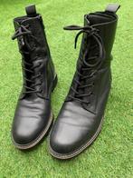 Stoere veterboots van Gabor, Optiefit, Mt 39 (6) breedte G, Zwart, Overige typen, Gabor, Ophalen of Verzenden