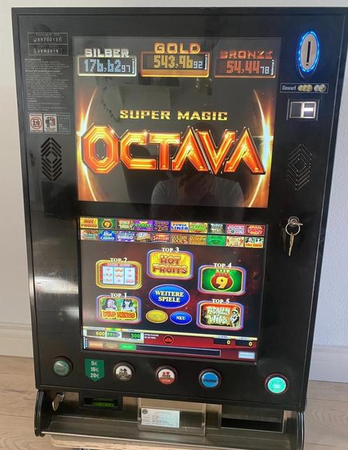 Jvh octava, Verzamelen, Automaten | Gokkasten en Fruitautomaten, Zo goed als nieuw, Ophalen