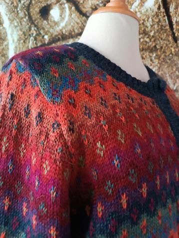  💖 Prachtig 100% Alpaca wollen vest L  beschikbaar voor biedingen