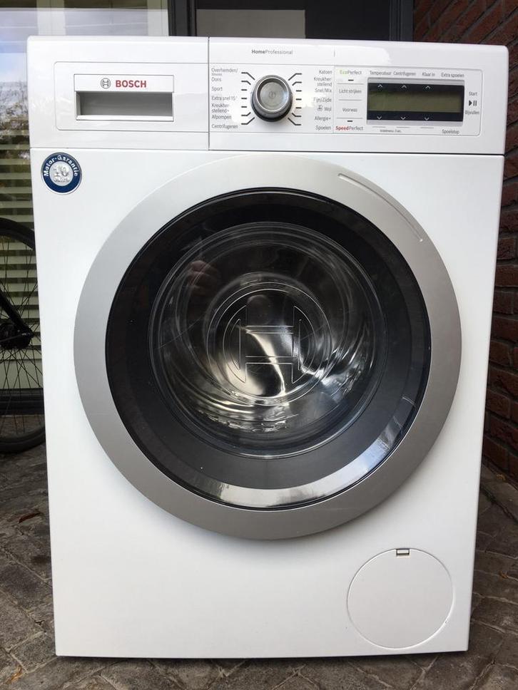 Bosch Home Professional wasmachine, Witgoed en Apparatuur, Wasmachines, Zo goed als nieuw, 6 tot 8 kg, Minder dan 85 cm, 1200 tot 1600 toeren