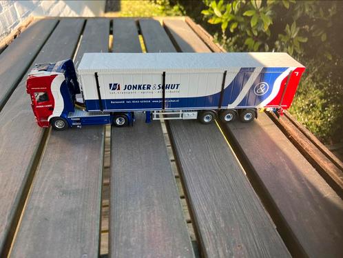 Wsi 1:50 Jonker & Schut, Hobby en Vrije tijd, Modelauto's | 1:50, Zo goed als nieuw, Bus of Vrachtwagen, Wsi, Ophalen of Verzenden