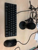 Razer Toetsenbord, Muis & Microfoon - Goede Staat!, Computers en Software, Muizen, Rechtshandig, Toetsenbord en muis-set, Overige typen
