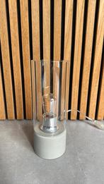 Tafellamp, Huis en Inrichting, Ophalen of Verzenden, Zo goed als nieuw, Glas, Minder dan 50 cm
