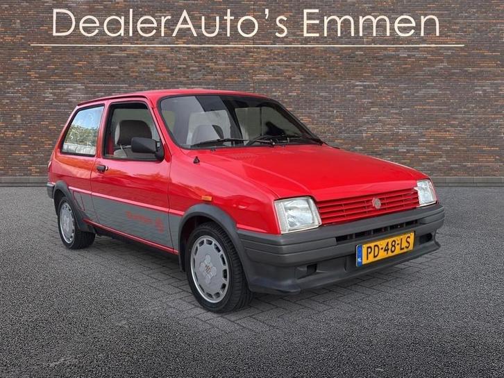 Austin Metro 1300 MG Turbo, Auto's, Austin, Bedrijf, Te koop, Benzine, Hatchback, Handgeschakeld, Origineel Nederlands, Rood, Stof
