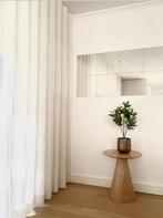 Prachtige linnenlook witte inbetweens op maat, C, 200 cm of meer, Wit, C