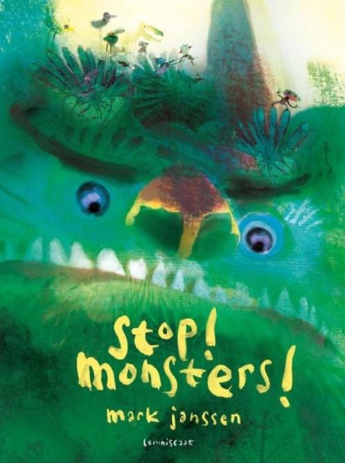 Kinderboek Stop Monsters Mark Janssen Uitgeverij Lemniscaat, Boeken, Kinderboeken | Jeugd | onder 10 jaar, Nieuw, Non-fictie, Ophalen of Verzenden