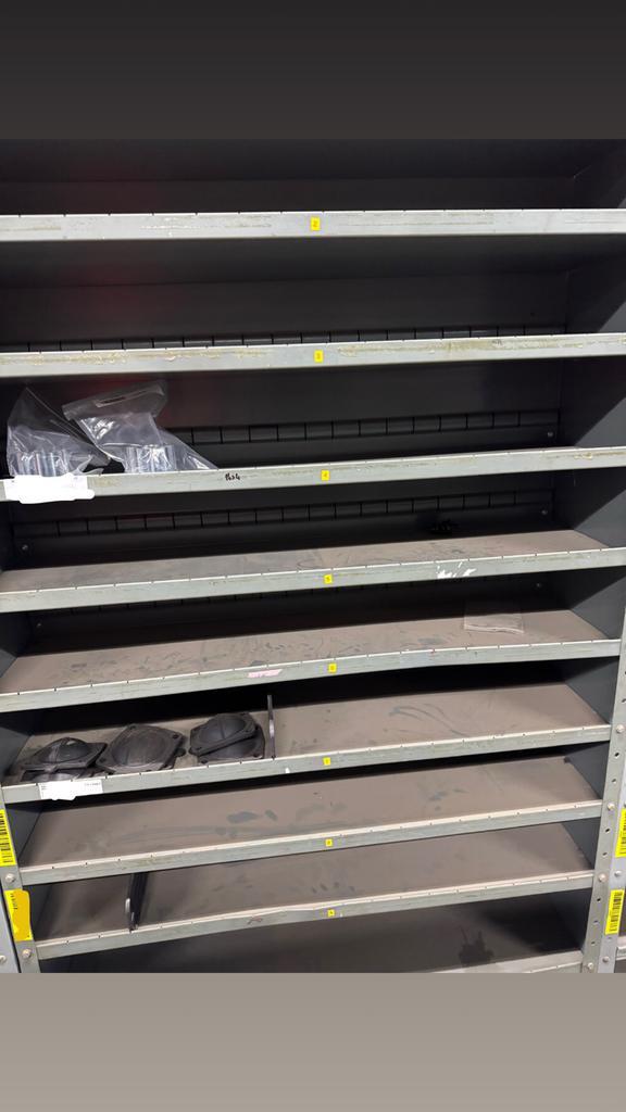 6x Stellingkasten + extra schotten - 200x60x30cm, Huis en Inrichting, Kasten | Stellingkasten, Gebruikt, Ophalen of Verzenden