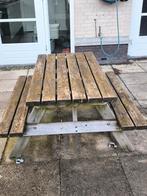 Houten Mini Picknicktafel - Kindvriendelijk!, Tuin en Terras, Picknicktafels, Gebruikt, Rechthoekig, Hout, Ophalen