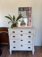 Antieke Ladekast - Opgeknapt, Huis en Inrichting, Kasten | Dressoirs, Ophalen, Gebruikt, 50 tot 100 cm, Met lade(s)