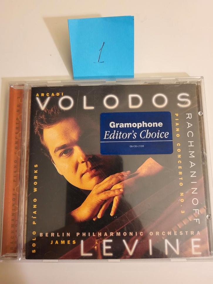 Arcadi Volodos - Rachmaninoff Piano Concerto No. 3 CD, Cd's en Dvd's, Cd's | Klassiek, Zo goed als nieuw, Orkest of Ballet, Romantiek