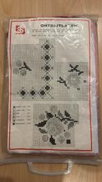 Borduur patron, tafelkleed, Ophalen of Verzenden, Zo goed als nieuw, Borduurpakket