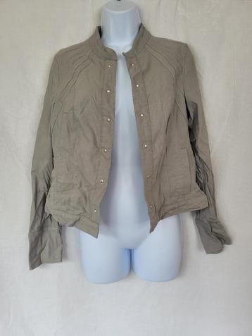 Stoer grijs damesjasje mt S/M beschikbaar voor biedingen