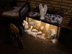Aangeboden geprinte kerststal., Diversen, Kerst, Ophalen of Verzenden, Zo goed als nieuw