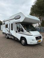 Alkoof camper Fiat Ducato met Hobby Toskana 615 opbouw, Caravans en Kamperen, Campers, Alkoof, Ringverwarming, Fiat, Hobby