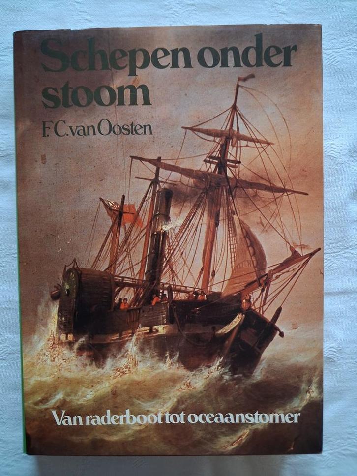 Schepen onder stoom - F.C. van Oosten, Verzamelen, Scheepvaart, Zo goed als nieuw, Boek of Tijdschrift, Ophalen