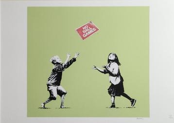Banksy - No Ball Games beschikbaar voor biedingen