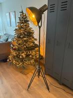 Industriële Vloerlamp met Statief, Ophalen of Verzenden, Gebruikt, Metaal, 150 tot 200 cm