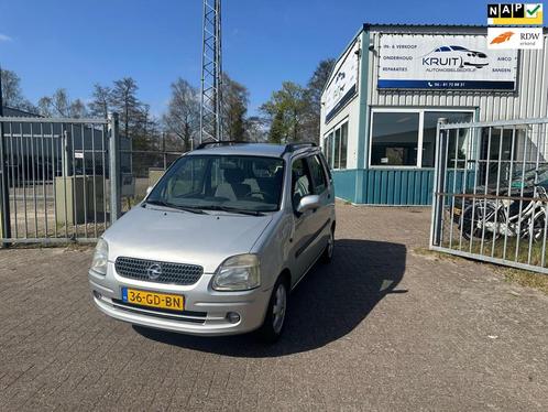 Opel Agila 1.2-16V Elegance INRUILKOOPJE! APK 01-2026!, Auto's, Opel, Bedrijf, Te koop, Agila, Airbags, Centrale vergrendeling