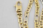 14 karaat gouden Armband anker plat 8-G, Sieraden, Tassen en Uiterlijk, Armbanden, Goud, Goud, Ophalen of Verzenden, Zo goed als nieuw