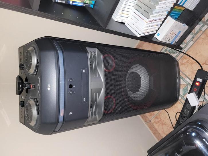 LG OK99 Partybox met bluetooth, Audio, Tv en Foto, Luidsprekers, Zo goed als nieuw, Center speaker, 120 watt of meer, JBL, Ophalen of Verzenden