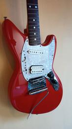 Fender Jag-Stang | Fiesta Red, Ophalen of Verzenden, Zo goed als nieuw, Solid body, Fender