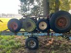 Landbouw assen en plattewagen, Ophalen