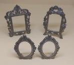 4 Leuke vintage fotolijstjes (vertind). € 10,00, Ophalen of Verzenden