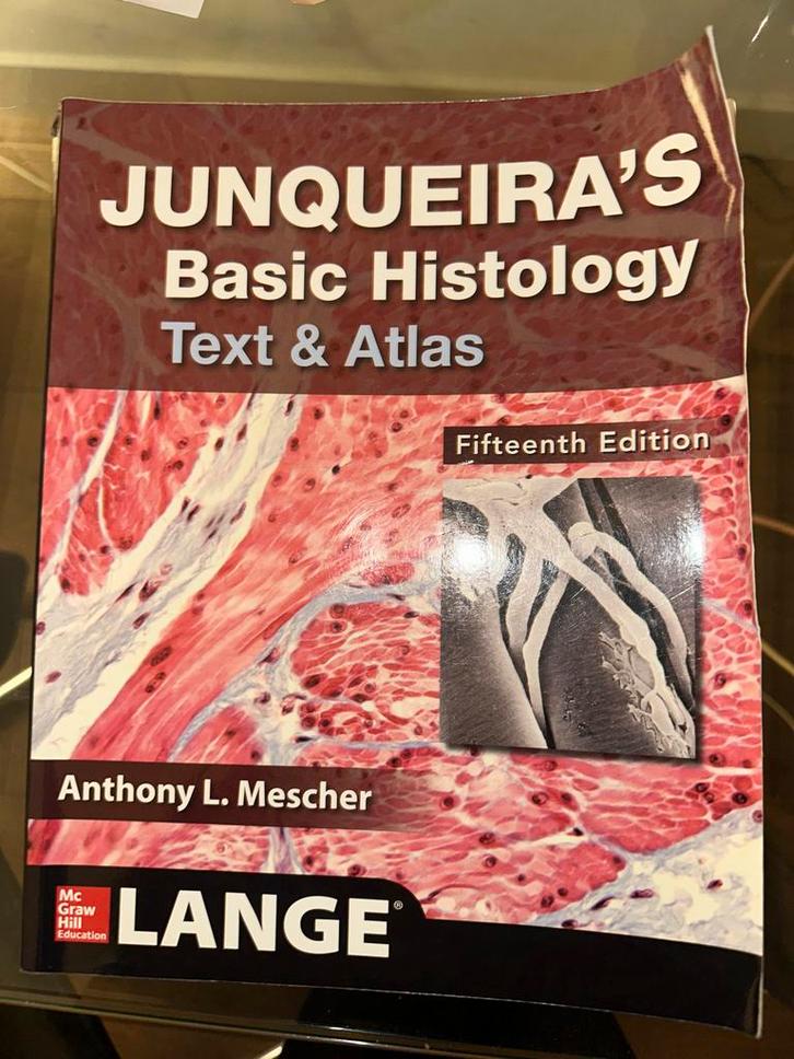 Junqueira's Basic Histology - 15e Editie, Boeken, Studieboeken en Cursussen, Gelezen, WO, Beta, Ophalen of Verzenden