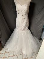 Trouwjurk zeemeermin model, Kleding | Dames, Ophalen of Verzenden, Nieuw, Wit, Trouwjurk