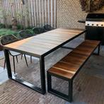 Luxe tuintafel van IPÉ Hardhout - Nieuw en op maat gemaakt, Nieuw, Rechthoekig, Ophalen of Verzenden, Hout