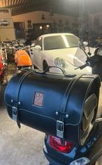 Lederen topkoffer origineel piaggio zwart, Ophalen of Verzenden, Zo goed als nieuw, Overige typen, Piaggio