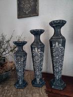 Kandelaars Landelijk Stoer & Uniek, Overige materialen, Bruin, Nieuw, Ophalen of Verzenden