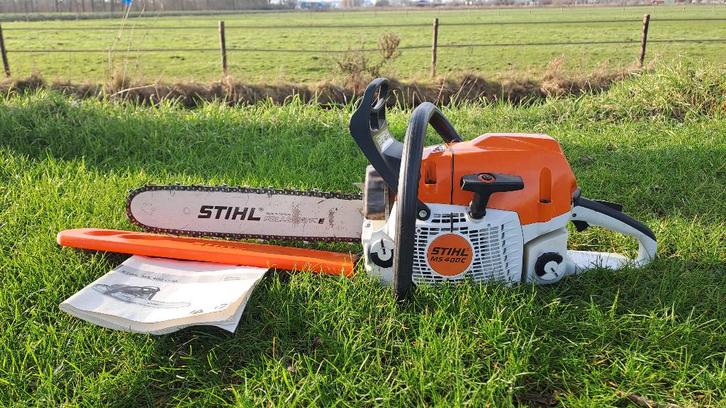 Stihl MS 400 kettingzaag, Tuin en Terras, Hand-tuingereedschap, Gebruikt, Ophalen of Verzenden