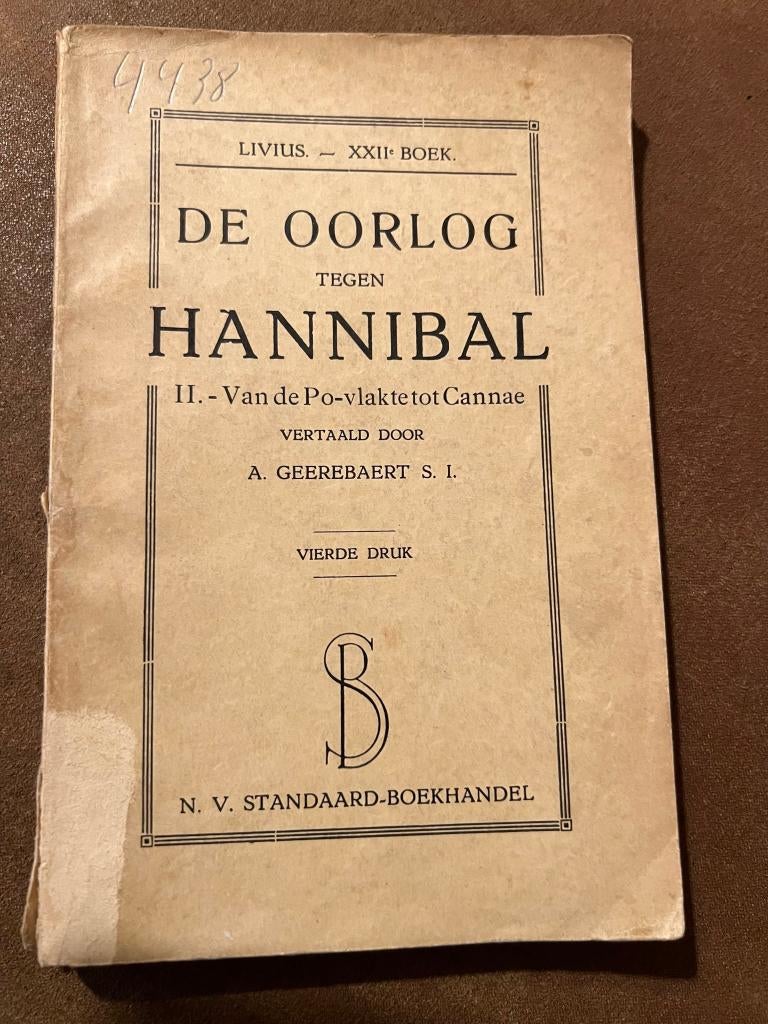 De oorlog tegen Hannibal - Livius XXIIe boek / II. Van de Po, Gelezen, Europa overig, Livius, Ophalen of Verzenden