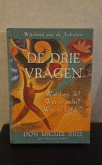 De Drie Vragen - Don Miguel Ruiz, Gelezen, Don Miguel Ruiz, Ophalen of Verzenden, Spiritualiteit algemeen