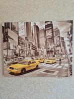 Canvas schilderij 50x40 cm New York, Ophalen of Verzenden