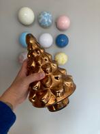 Kerstboom kwikglas bronsachtig, Diversen, Kerst, Ophalen of Verzenden, Zo goed als nieuw