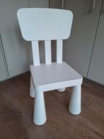 TE KOOP! Ikea kinderstoel MAMMUT wit! Nog als NIEUW!, Ophalen, Zo goed als nieuw, Stoel(en)