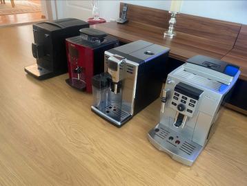 4 keer goed werkende koffiemachines zie advertentie  beschikbaar voor biedingen