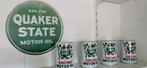Quaker state olie blikken, Ophalen of Verzenden, Overige, Overige merken