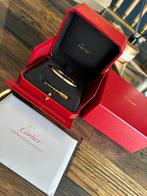 Orginal Cartier Pave maat 17, Ophalen, Nieuw, Goud, Overige merken