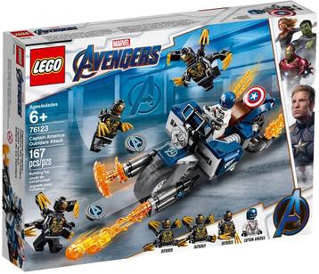 76123 - Super Heroes: Captain America: Outriders Attack beschikbaar voor biedingen