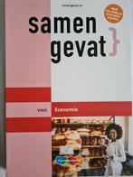 Samengevat Economie VWO, Boeken, Ophalen of Verzenden, Zo goed als nieuw, VWO, Economie