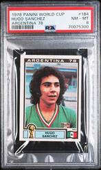 Panini Argentina 78 Hugo Sanchez Rookie PSA 8 Graded sticker, Verzamelen, Verzenden, Zo goed als nieuw, Ajax, Poster, Plaatje of Sticker