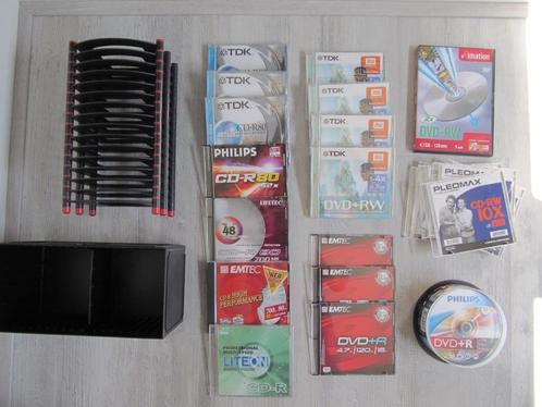 CD-RW  DVD+RW  DVD+R  CD-R  CD-R80, Computers en Software, Beschrijfbare discs, Nieuw, Dvd, Ophalen