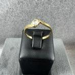 Gouden Ring | 14k | 1,65g | slagring 1xzirk | 17,75 | 385780, Ophalen of Verzenden, 17 tot 18, Dame, Goud