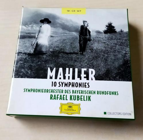 Mahler - 10 Symphonies 10CD Box 1967-1971 Rafael Kubelik, Cd's en Dvd's, Cd's | Klassiek, Gebruikt, Overige typen, Classicisme